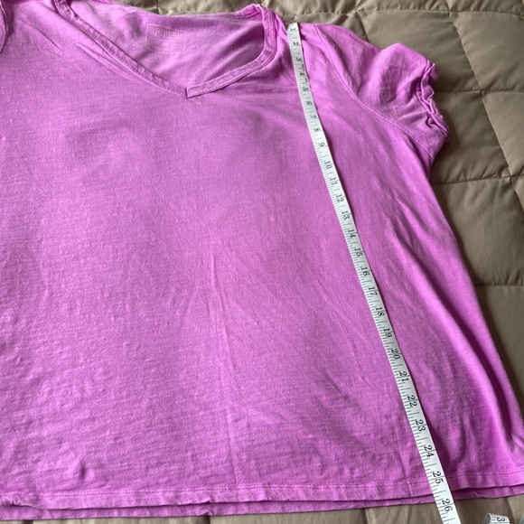 Candace Cameron Bure The Sunkissed Garment Dyed Linen Blend Tee - Picture 10 of 10